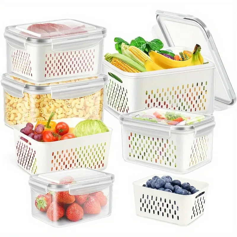 FreshLock™ Fruit & Veggie Containers – 6 Piece Set