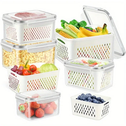 FreshLock™ Fruit & Veggie Containers – 6 Piece Set