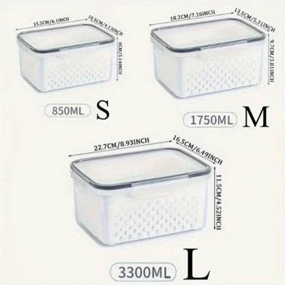 FreshLock™ Fruit & Veggie Containers – 6 Piece Set
