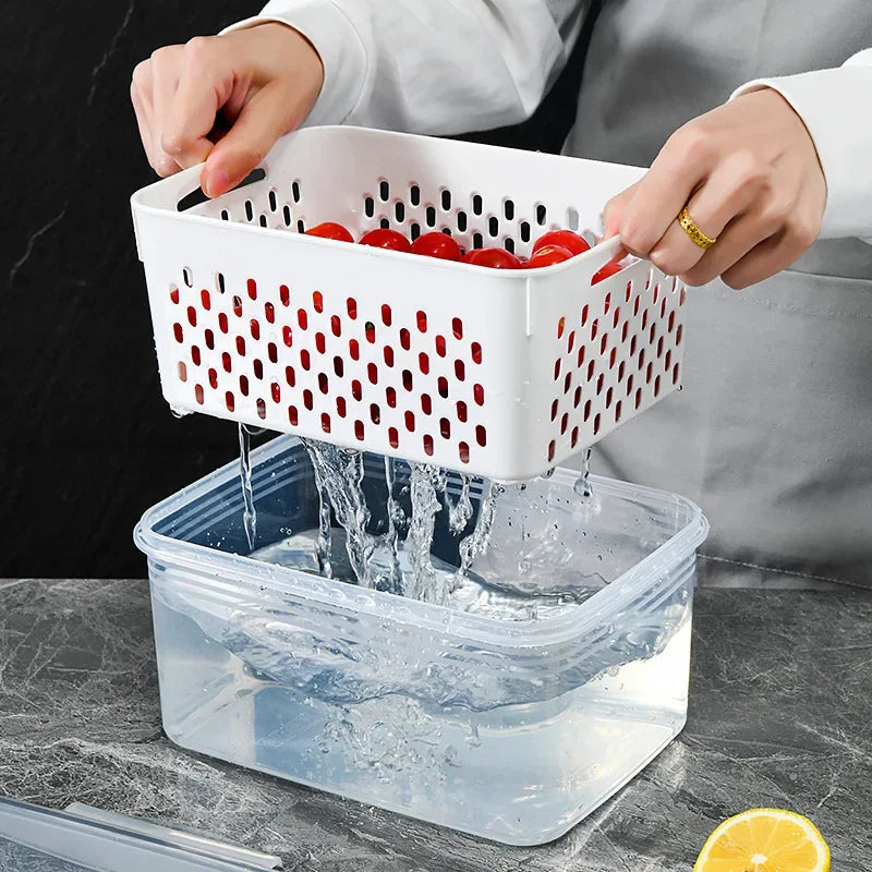FreshLock™ Fruit & Veggie Containers – 4 Piece Set
